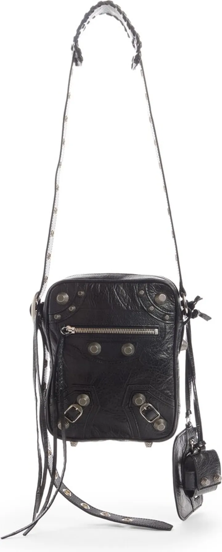 Le Cagole Leather Crossbody Bag