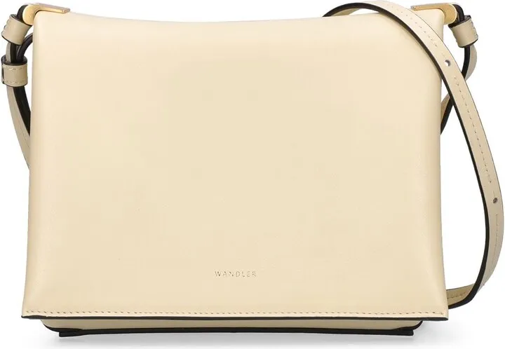 Uma Box leather shoulder bag
