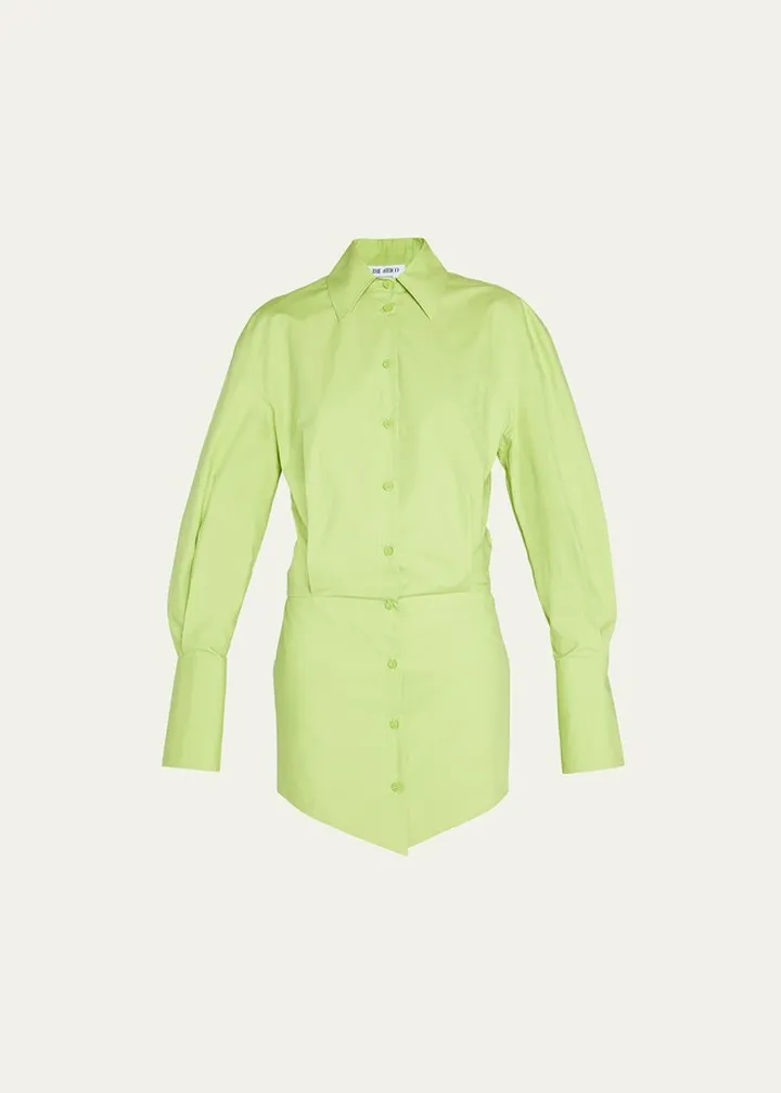 Silvye Poplin Mini Shirtdress