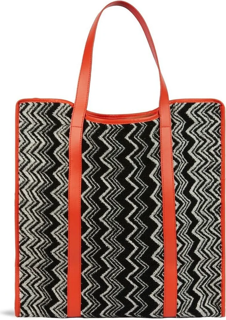 Keith zigzag-print tote bag