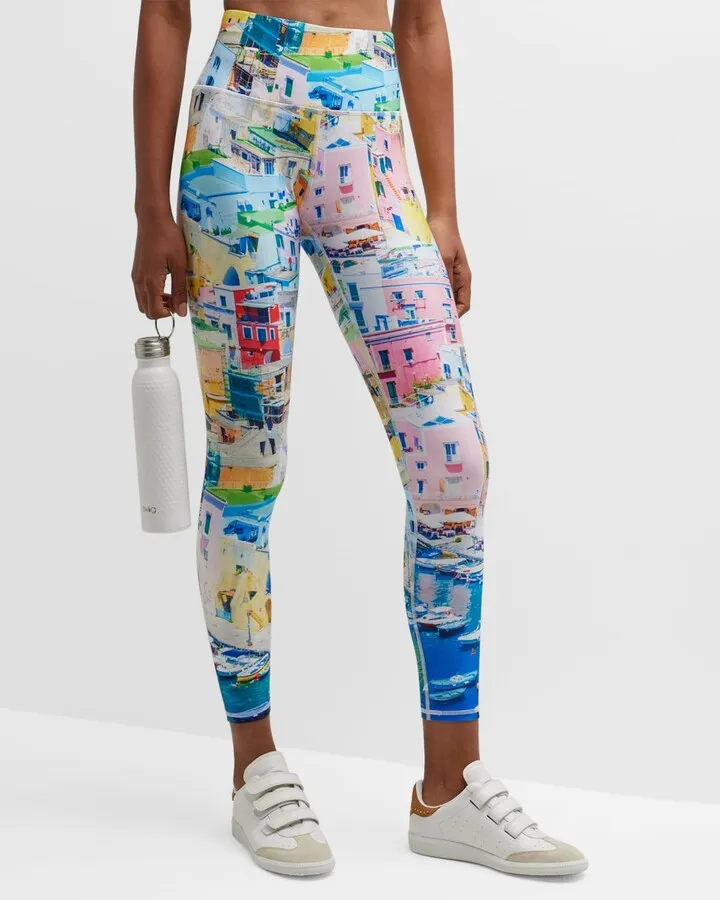 Italian Port Hi-Shine Leggings