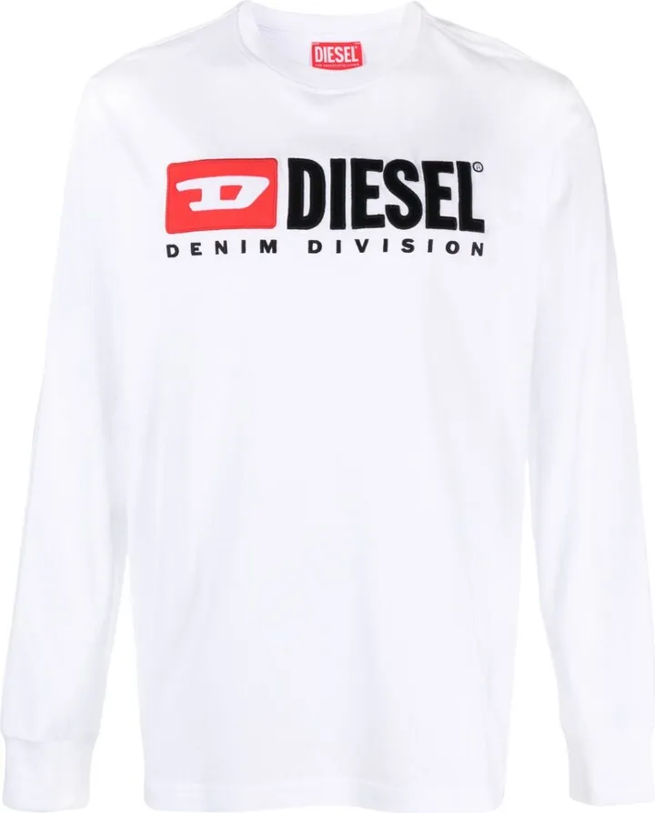 logo-print long-sleeve T-shirt