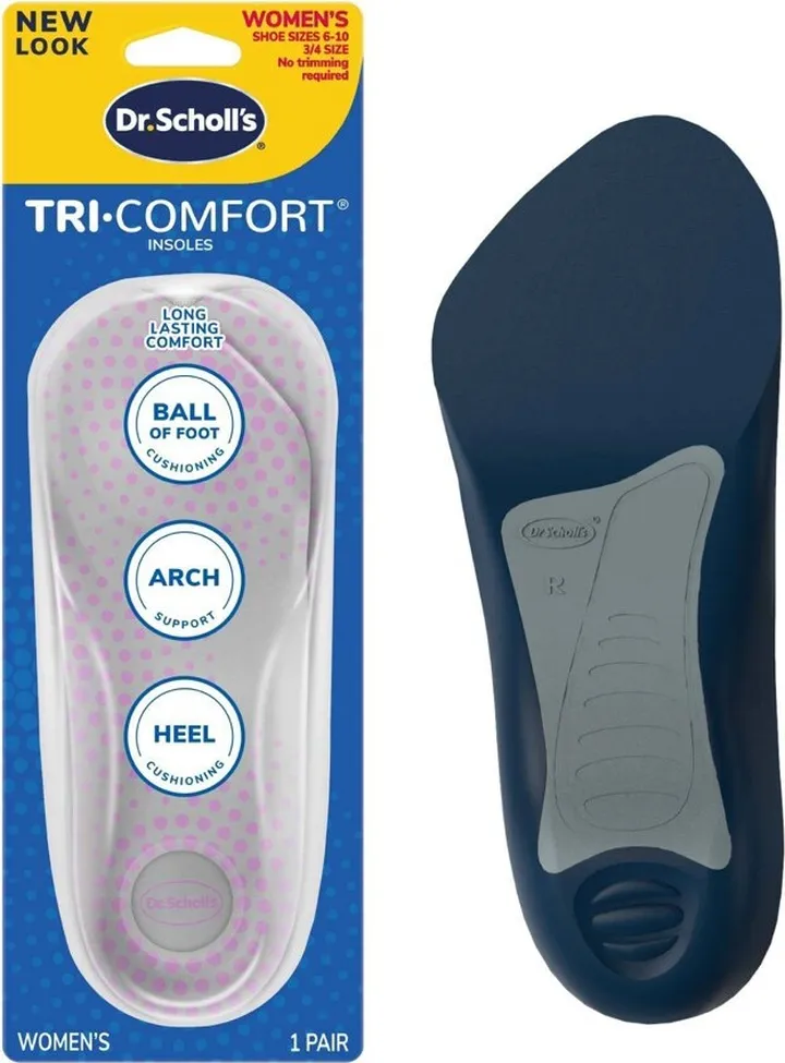 Dr. Scholl's Comfort Tri-Comfort Insoles for Women - Size (6-10)