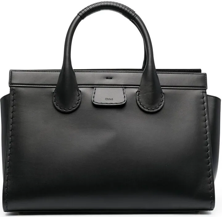 Edith leather tote bag
