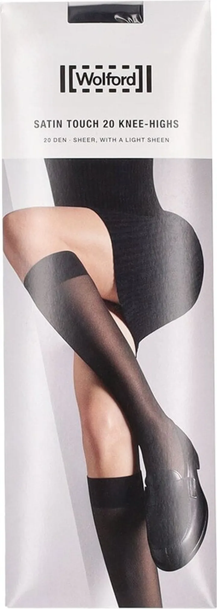 Satin Touch sheer high socks