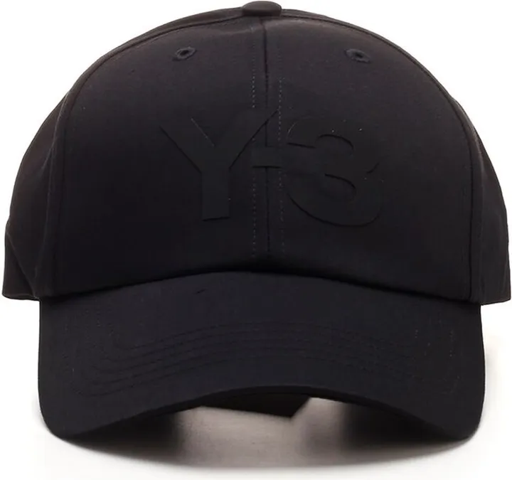 Y-3 Logo Printed Baseball Cap