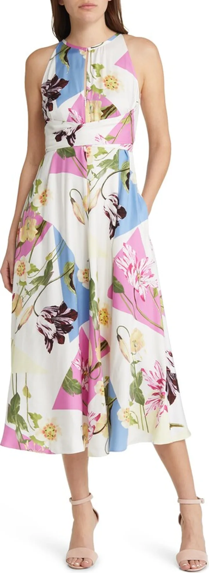Saanvi Halter Neck Dress