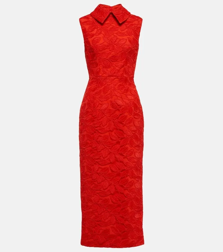 Mason lace midi dress