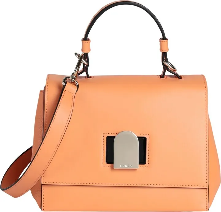 Furla Emma Mini Top Handle Handbag Burgundy