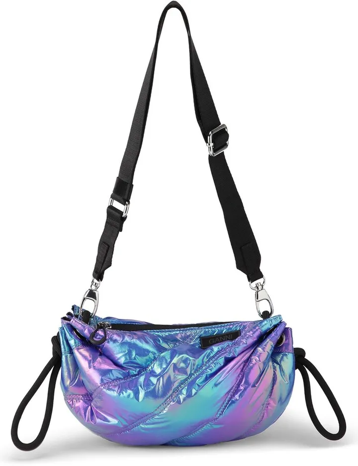 Small Quilted Recycled Polyester Duffle Bag