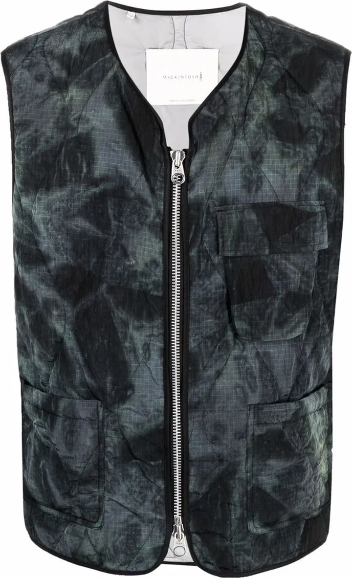 GENERAL tie-dye gilet