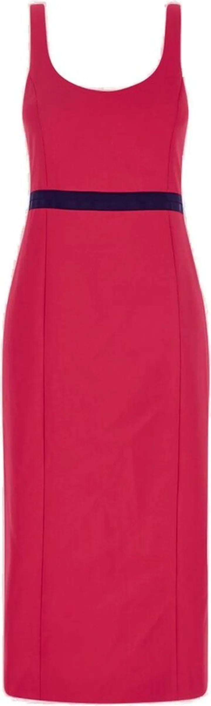 Pinko Bow Detailed Cut-Out Sleeveless Midi Dress