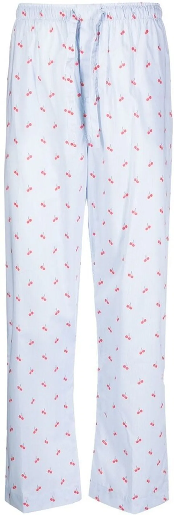 Cherry-Print Drawstring Bottoms