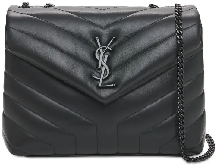 Small Loulou Y-quilted leather bag