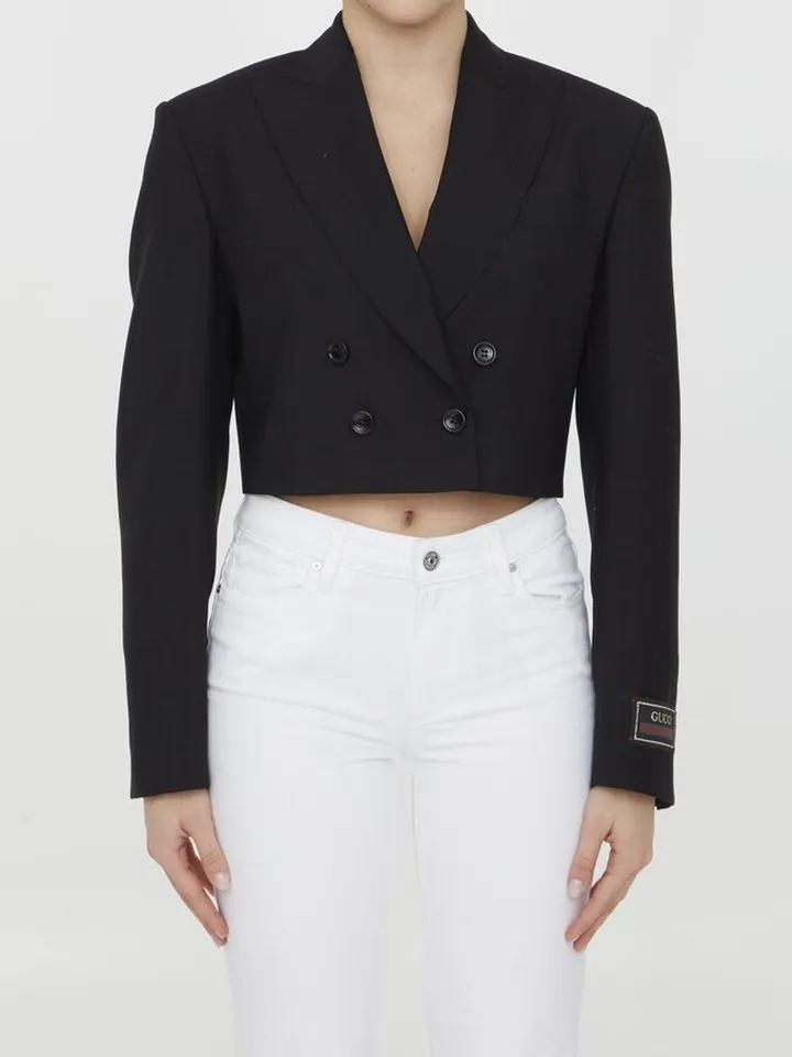 Gucci Tailored Cropped Jacket