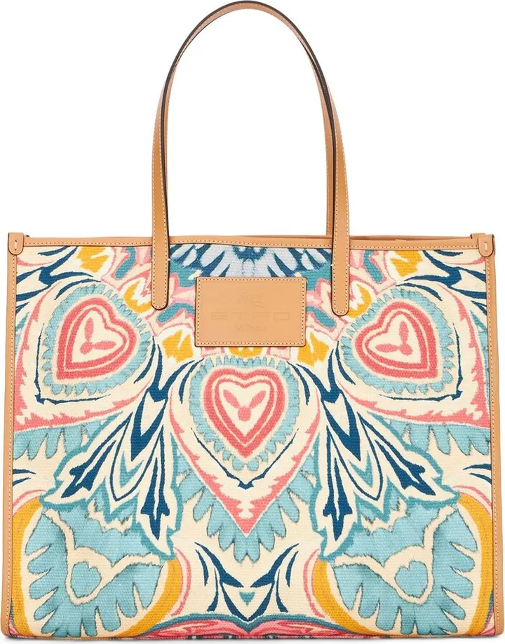 Globetrotter Tex paisley tote bag