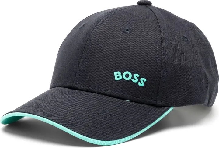 Logo-Print Cotton Cap
