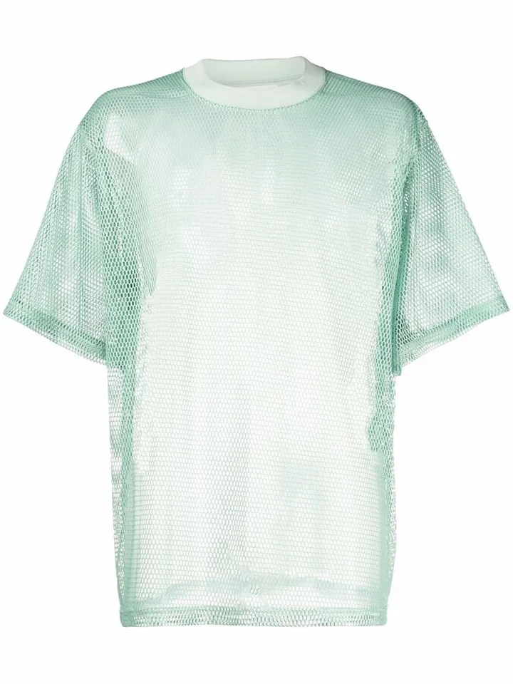 oversized mesh T-shirt