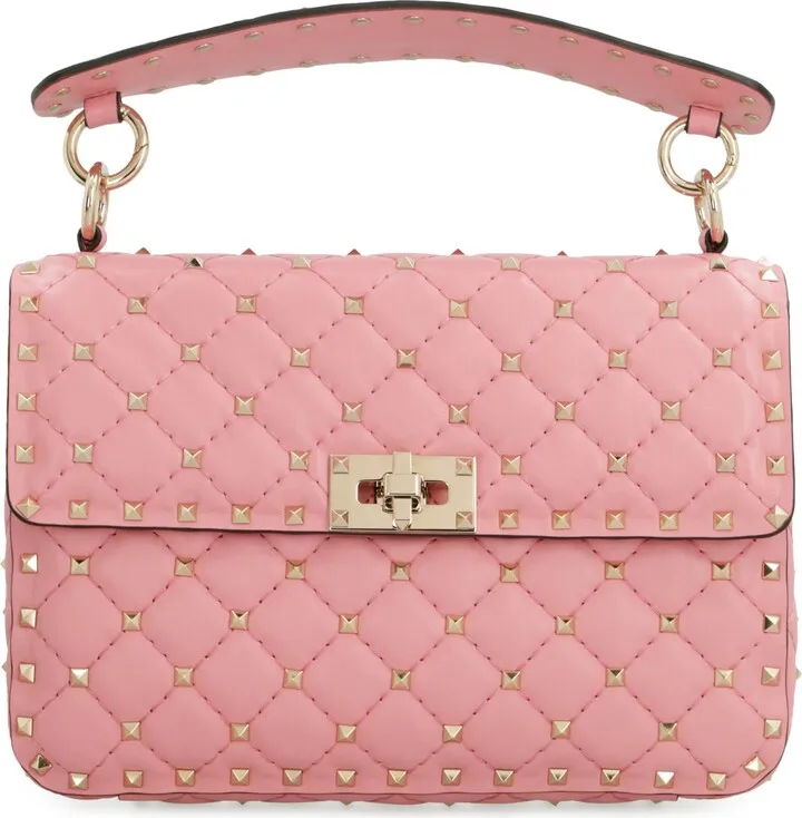 Valentino Garavani - Rockstud Spike Leather Medium Bag