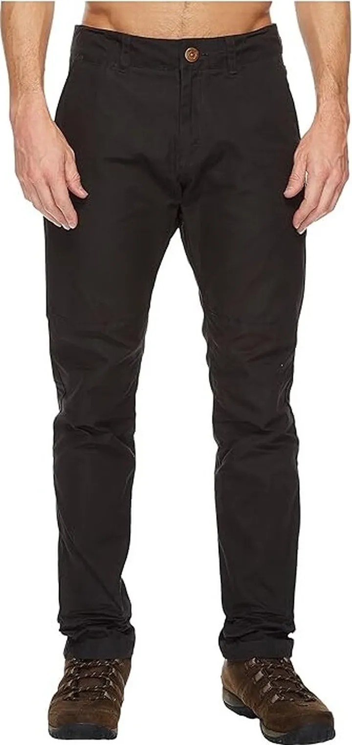 Fjallraven Sormland Tapered Trousers (Dark Grey) Men's Casual Pants