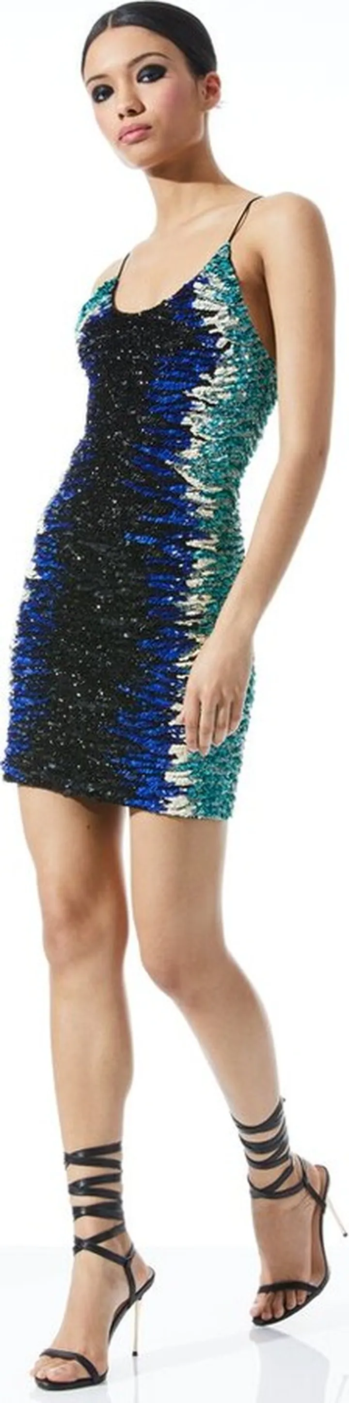 Nelle Embellished Mini Dress