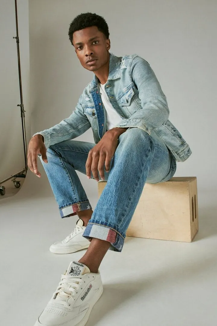 Lucky Legend 223 Straight Flag Jean