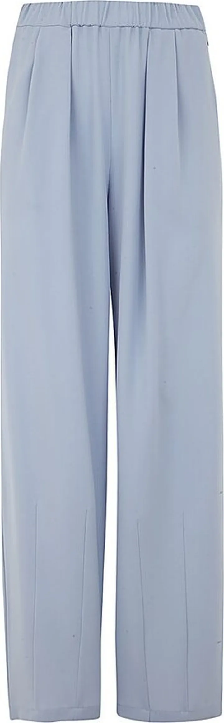 Emporio Armani Elasticated Waistband Straight-Leg Trousers