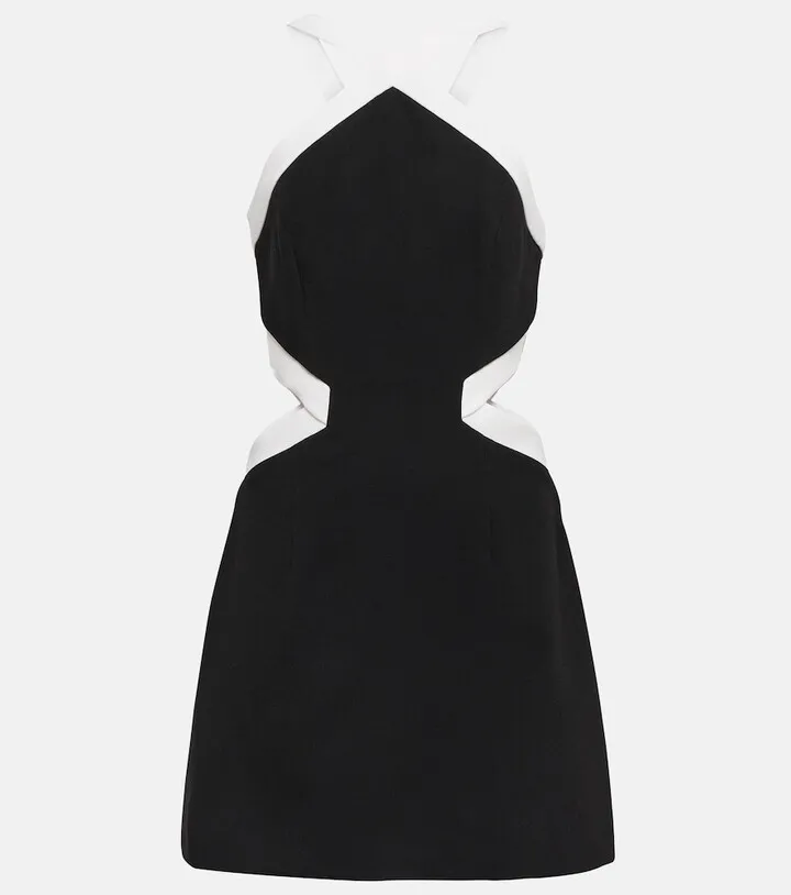 Hepburn cutout mini dress
