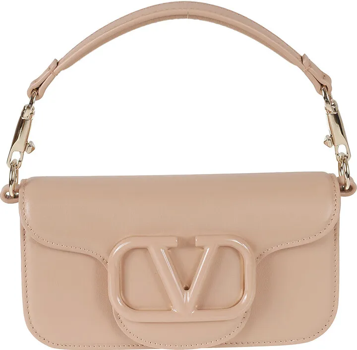 Logo Front Flap Shoulder Bag