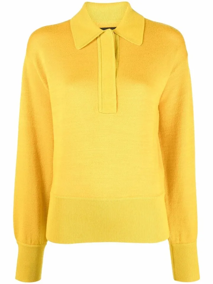 Heron longsleeved polo jumper