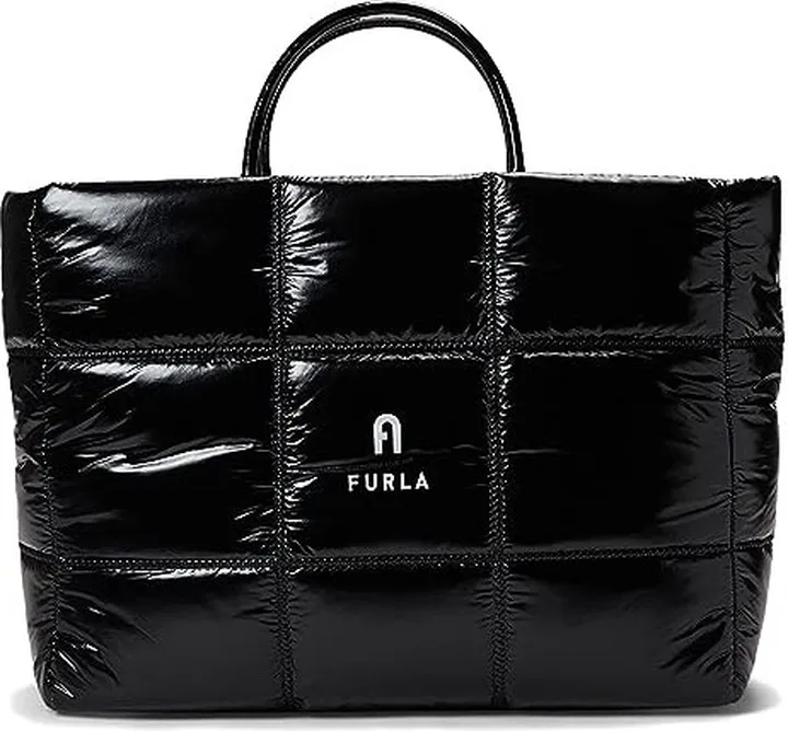 Furla Opportunity Large Tote (Nero) Handbags
