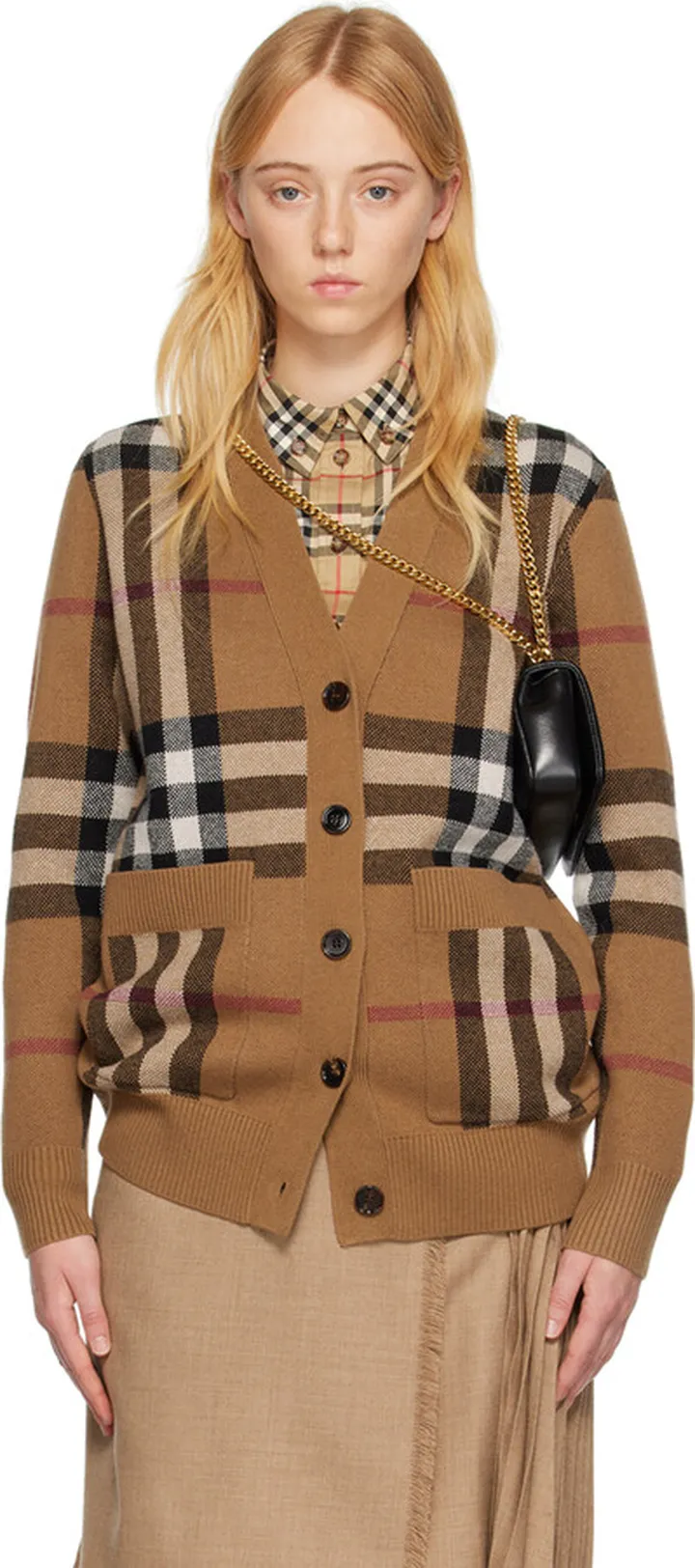 Burberry Brown Willah Cardigan
