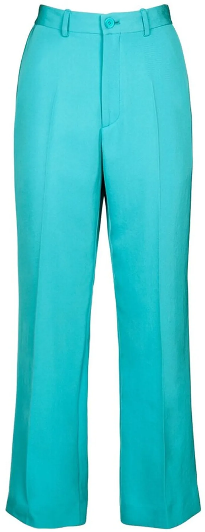 Cropped twill pants