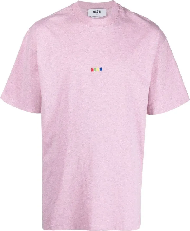 embroidered-logo cotton T-shirt