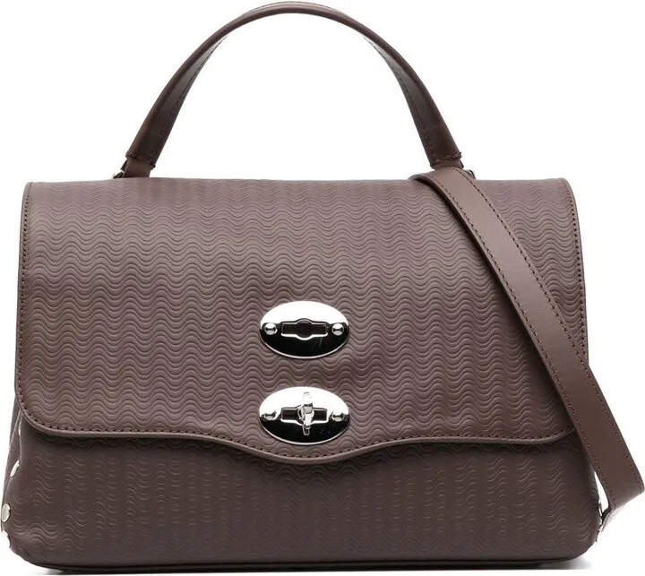 Postina leather tote bag