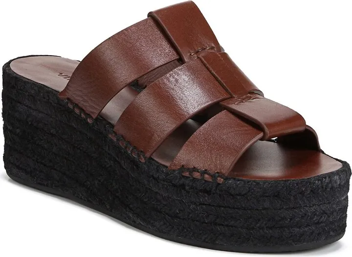 Vince Sabella Leather Espadrille