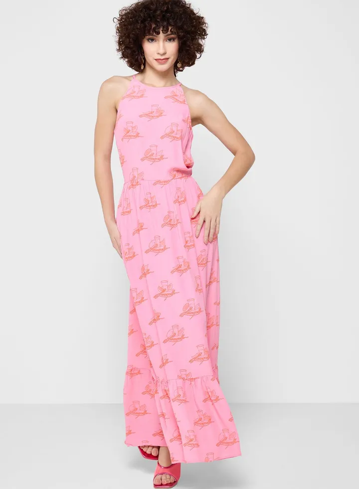 Cami Printed Dress