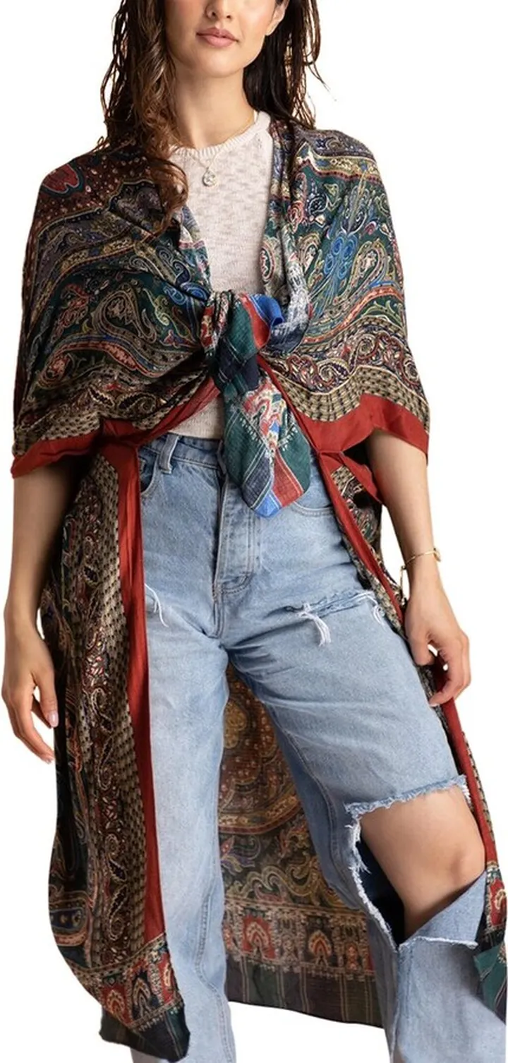 Saachi Coco High-Low Kimono