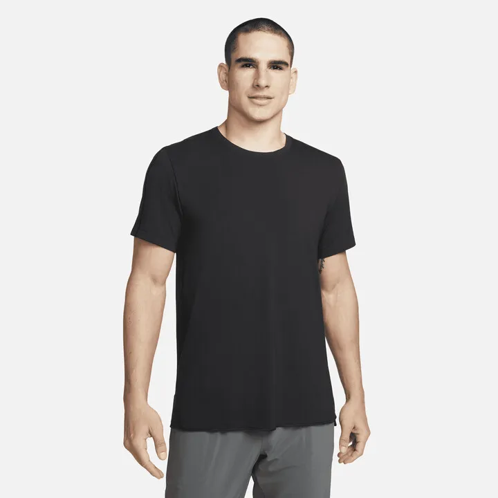 Men's Nike Yoga Dri-FIT Top in Black