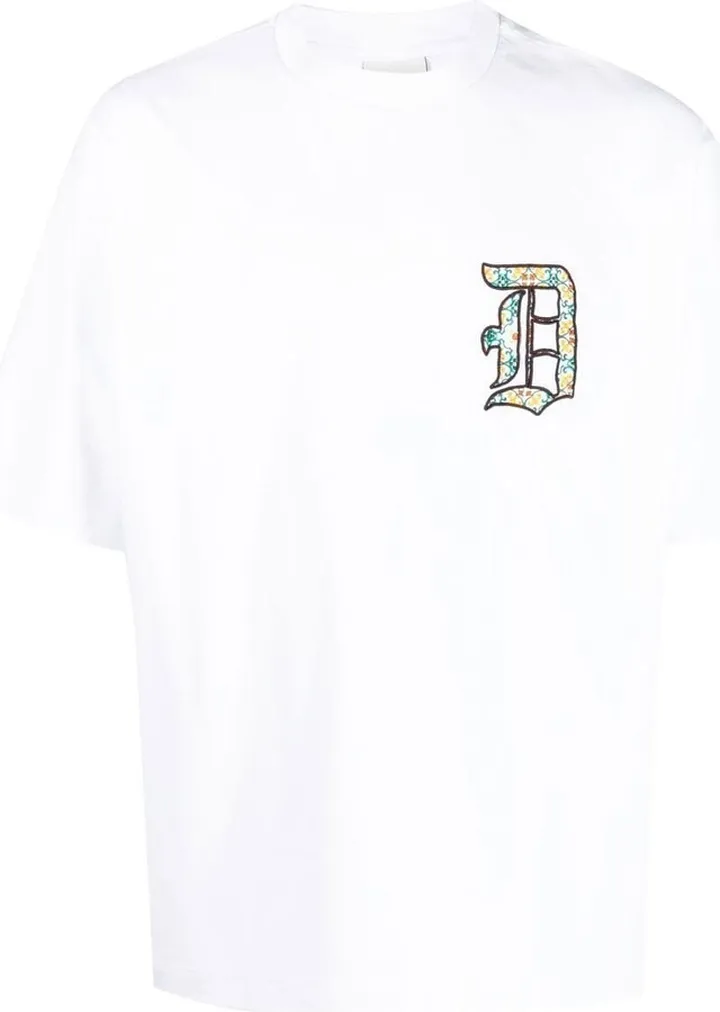 embroidered-logo cotton T-shirt