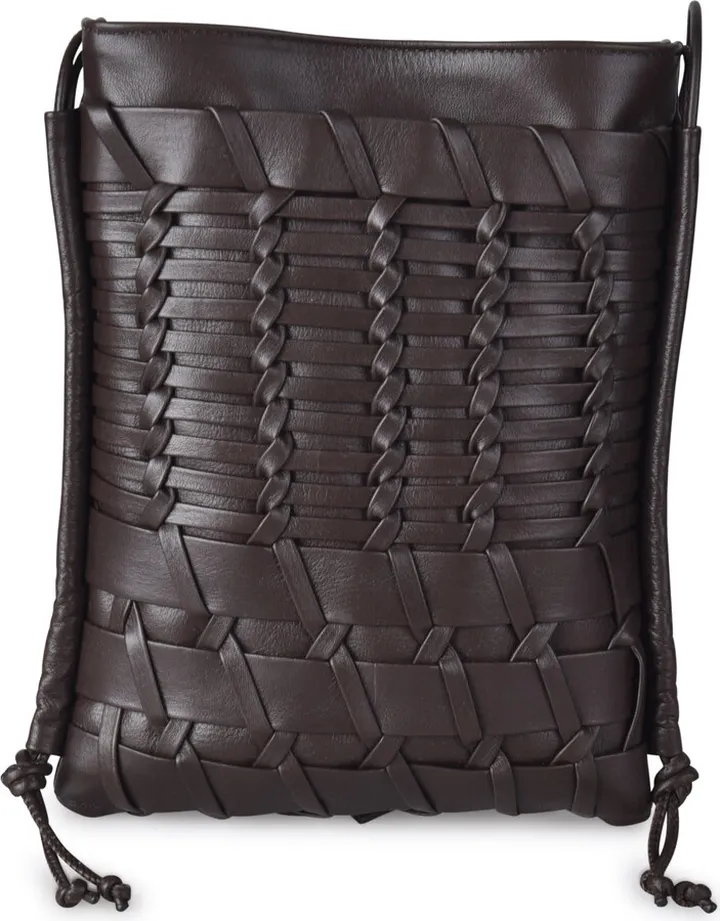 Trena Flat Square Crossbody Shoulder Bag