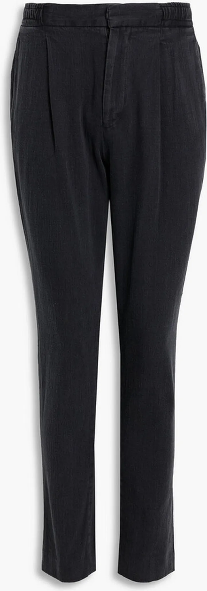 Drew tapered cotton-twill drawstring pants