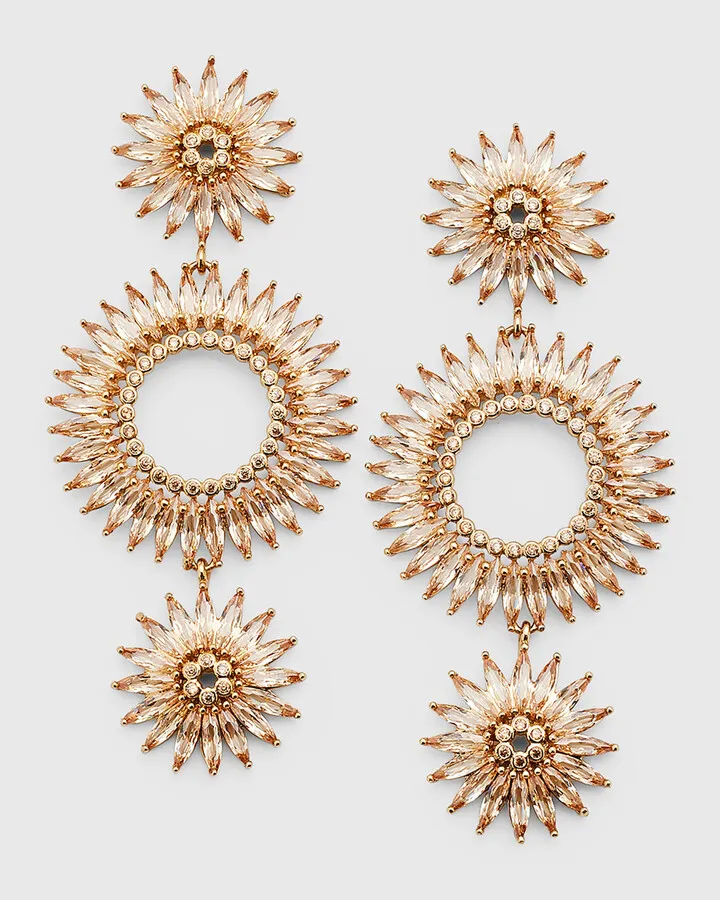 Madeline Crystal Lux Earrings