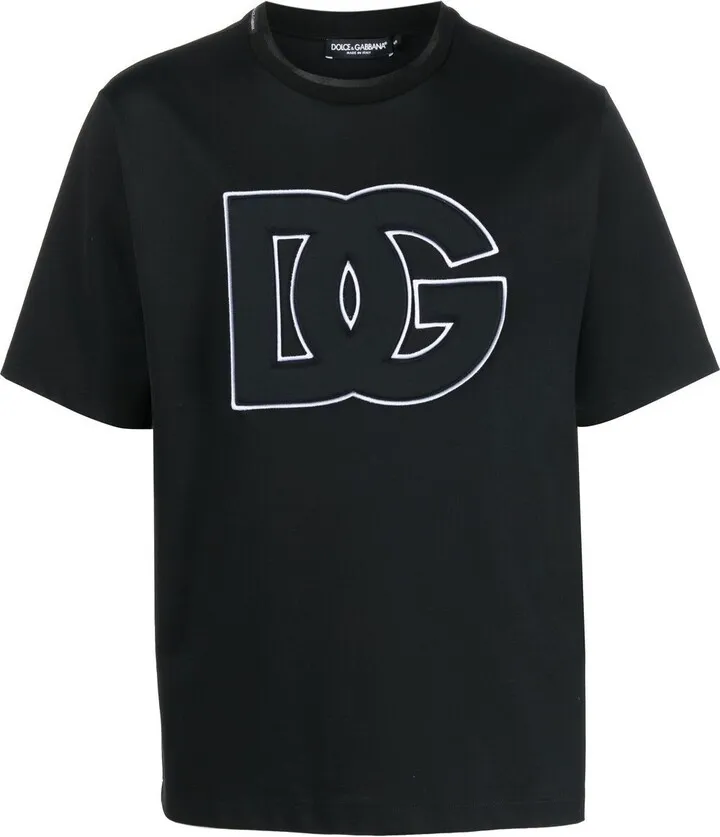 embossed-logo T-shirt