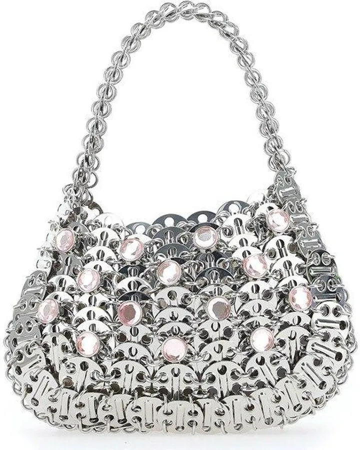 1969 Metallic Embellished Tote Bag