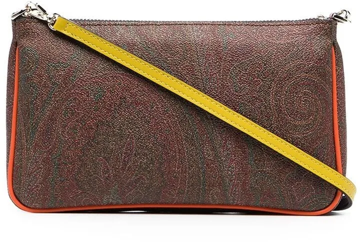 Paisley-Print Shoulder Bag