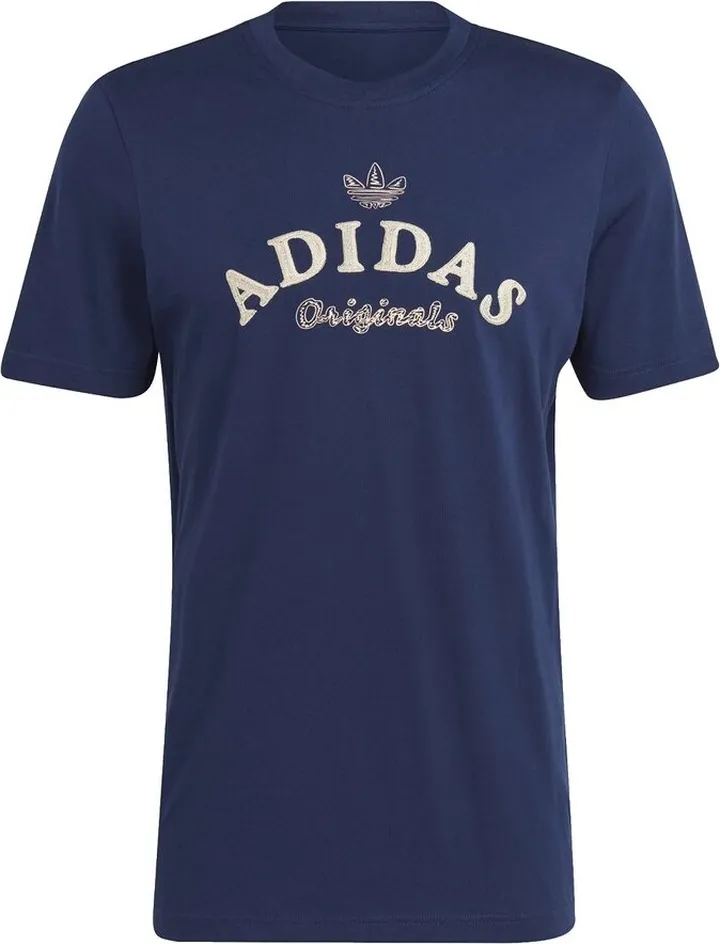 Adidas Originals Logo Embroidered Crewneck T-Shirt