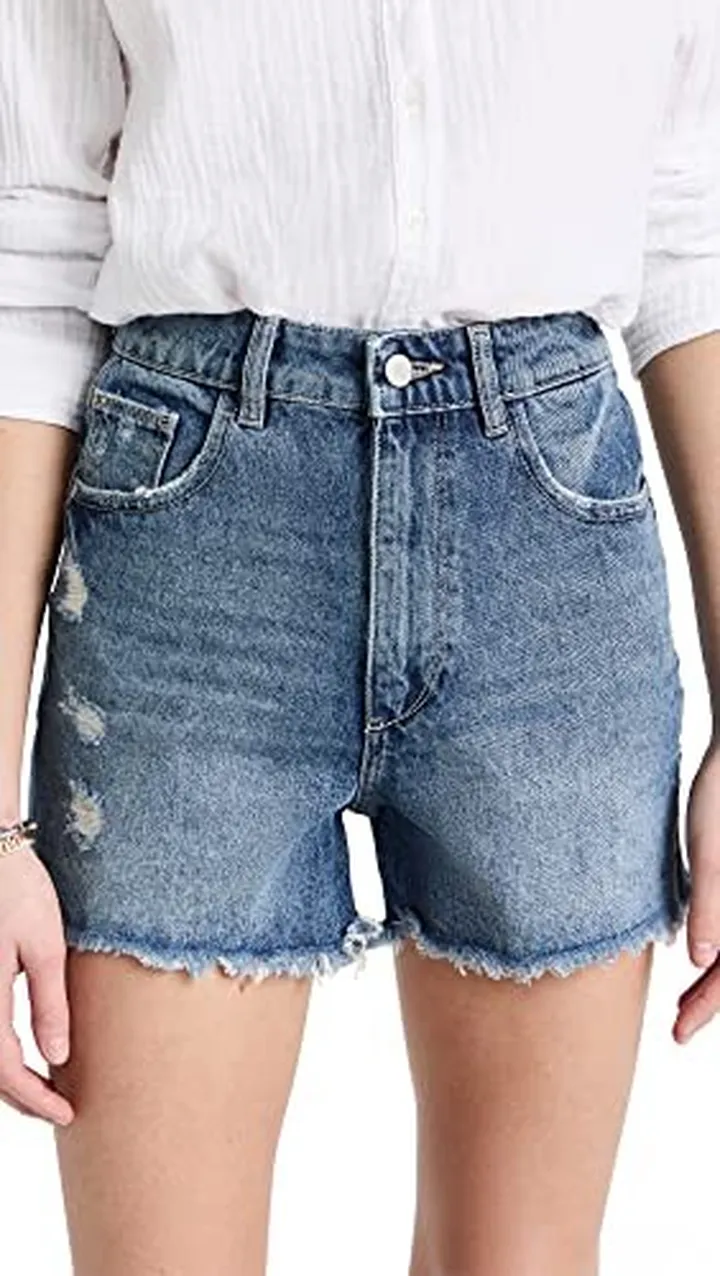 DL1961 Women's Emilie Short High Rise Vintage 4"