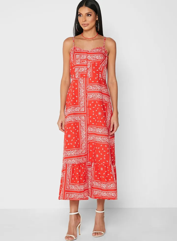 Cami Printed Dress