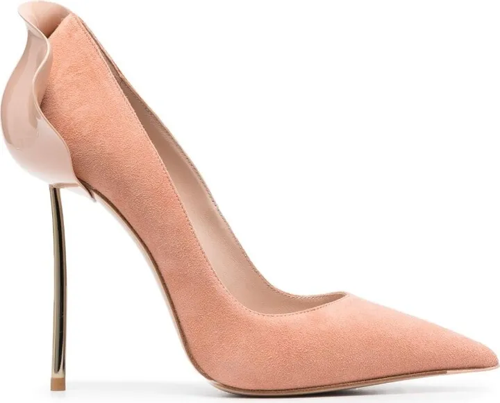 Petalo 110mm leather pumps